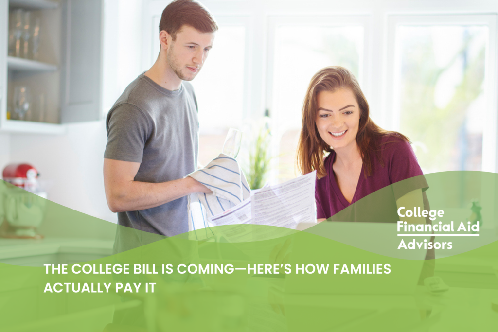 The College Bill Is Coming—Here’s How Families Actually Pay It